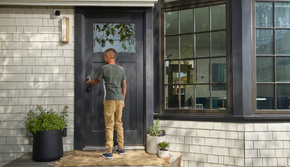 Vivint Smart Lock on home in Hammond