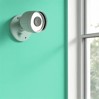 Hammond vivint camera facing a window